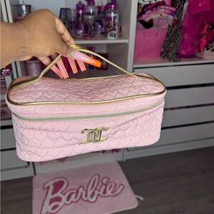 Juicy Couture light Pink Makeup Bag (large )